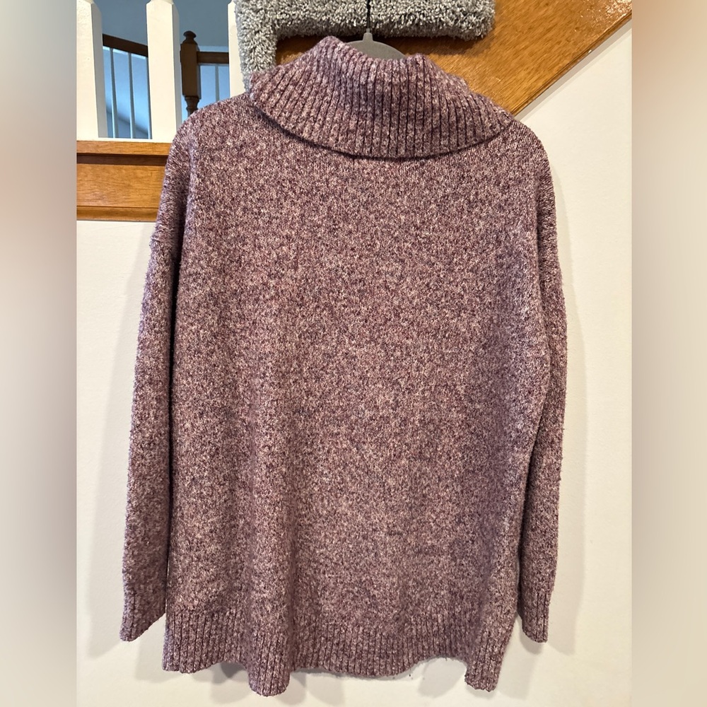 Old Navy Slouchy Turtleneck Sweater- Purple - Women’s XL